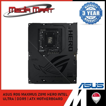 ASUS ROG MAXIMUS Z890 HERO | INTEL LGA 1851 | DDR5 | ATX MOTHERBOARD