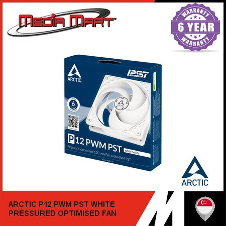 ARCTIC P14 P12 F14 P8 - MAX / PST PWM / SLIM /ARGB | BLACK/WHITE PRESSURE OPTIMISED AIRFLOW CASE FAN