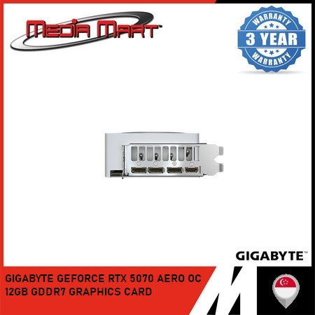 GIGABYTE GEFORCE RTX™ 5070 AERO OC 12G GRAPHICS CARD