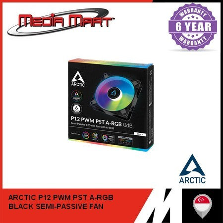 ARCTIC P14 P12 F14 P8 - MAX / PST PWM / SLIM /ARGB | BLACK/WHITE PRESSURE OPTIMISED AIRFLOW CASE FAN