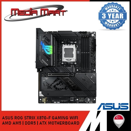 ASUS ROG STRIX X870-F GAMING WIFI ATX MOTHERBOARD
