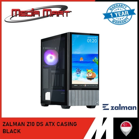 ZALMAN Z10 DS ATX CASING BLACK