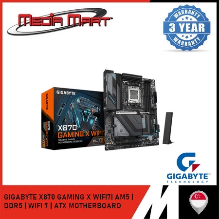 GIGABYTE X870 GAMING X WIFI 7 DDR5 AMD AM5 ATX MOTHERBOARD
