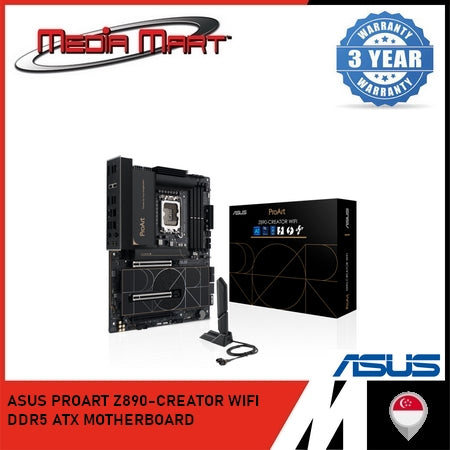ASUS PROART Z890-CREATOR WIFI ATX MOTHERBOARD