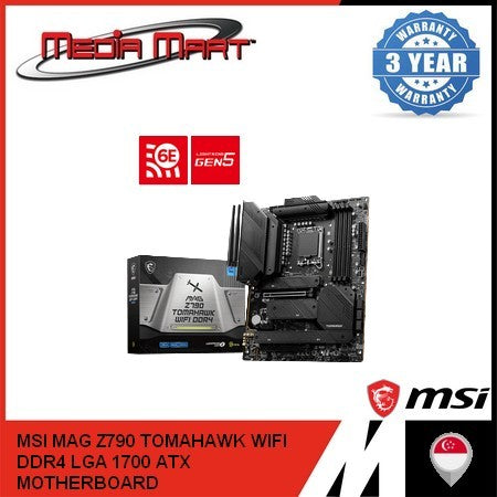 MSI MAG Z790 TOMAHAWK WIFI DDR4 WIFI 6E ATX MOTHERBOARD