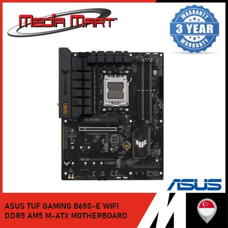 ASUS TUF GAMING B650-E WIFI | AMD AM5 | ATX MOTHERBOARD