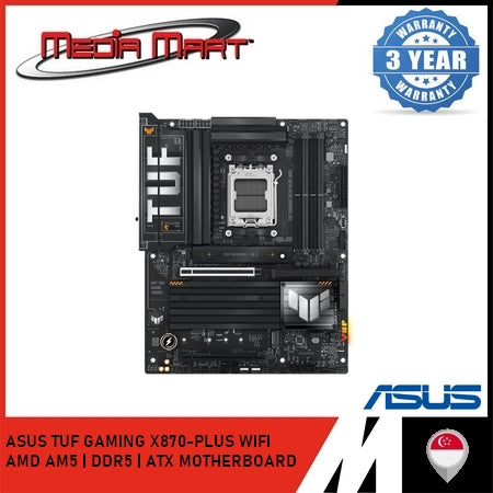 ASUS TUF GAMING X870-PLUS WIFI AMD AM5 | DDR5 | ATX MOTHERBOARD