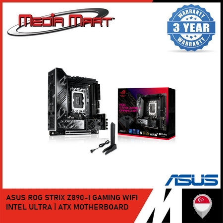 ASUS ROG STRIX Z890-I GAMING WIFI INTEL ULTRA ITX MOTHERBOARD