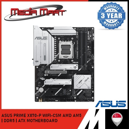 ASUS PRIME X870-P WIFI-CSM AMD AM5 | DDR5 | ATX MOTHERBOARD
