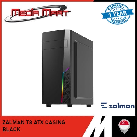 ZALMAN T8 ATX CASING BLACK