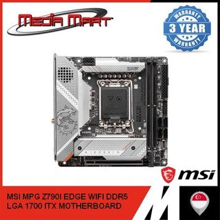 MSI MPG Z790I EDGE WIFI DDR5 ITX MOTHERBOARD
