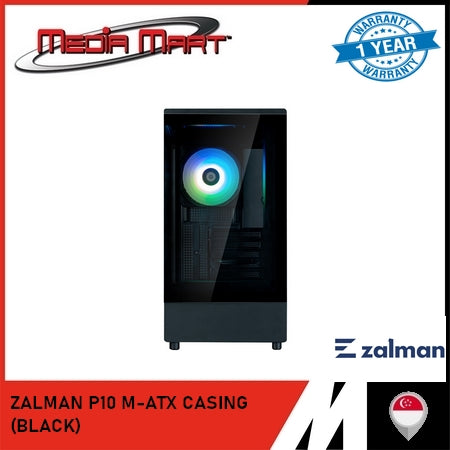 ZALMAN P10 M-ATX CASING (BLACK)