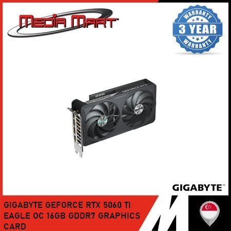 GIGABYTE GEFORCE RTX™ 5060 TI EAGLE | ICE | OC 16GB
