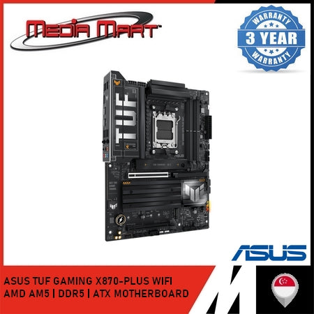ASUS TUF GAMING X870-PLUS WIFI AMD AM5 | DDR5 | ATX MOTHERBOARD
