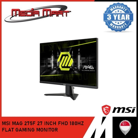 MSI MAG 275F 27 INCH FHD 180HZ FLAT GAMING MONITOR