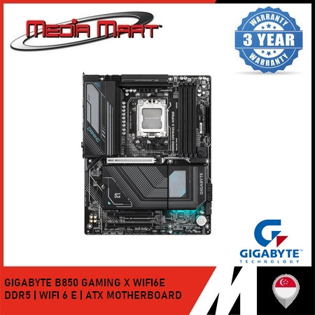 GIGABYTE B850 GAMING X WIFI6E AM5 DDR5 ATX MOTHERBOARD
