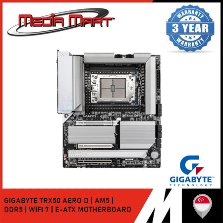 GIGABYTE TRX50 AERO D AM5 | DDR5 | WIFI 7 | E-ATX | MOTHERBOARD