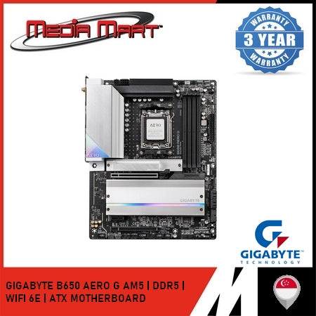 GIGABYTE B650 AERO G AM5 DDR5 ATX MOTHERBOARD