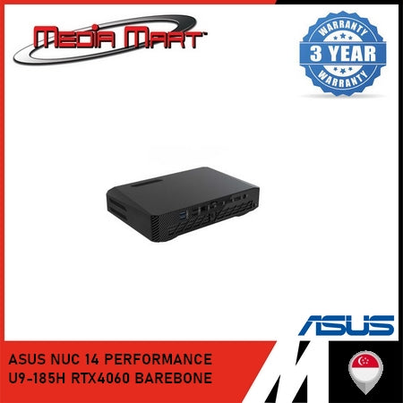 ASUS NUC 14 PERFORMANCE | ULTRA 9 | RTX 4060 | BAREBONE