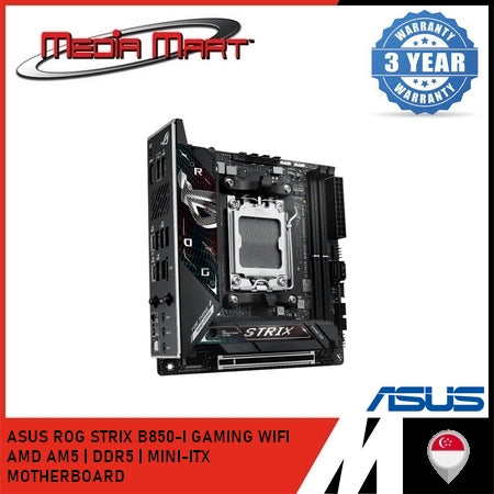 ASUS ROG STRIX B850-I GAMING WIFI AMD AM5 | DDR5 | ATX MOTHERBOARD