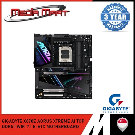 GIGABYTE X870E AORUS XTREME AI TOP AM5 DDR5 E-ATX MOTHERBOARD