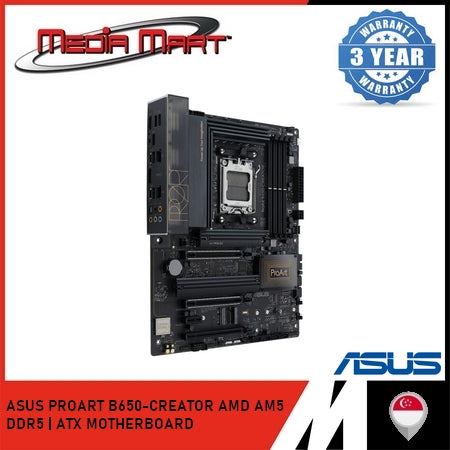 ASUS PROART B650-CREATOR AMD AM5 | DDR5 | ATX MOTHERBOARD