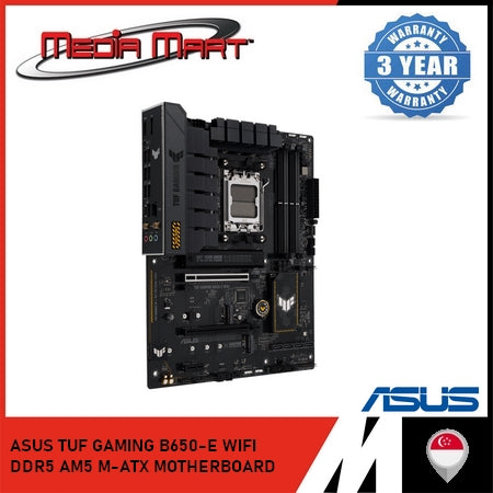 ASUS TUF GAMING B650-E WIFI | AMD AM5 | ATX MOTHERBOARD