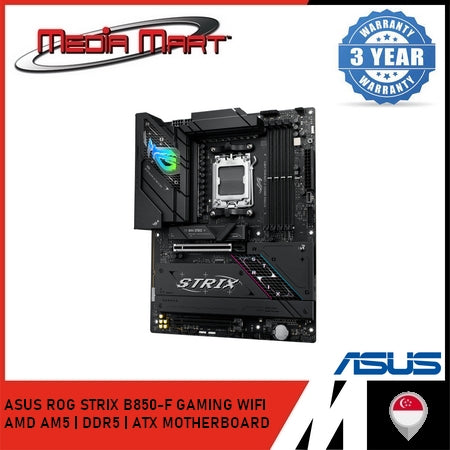 ASUS ROG STRIX B850-F GAMING WIFI AMD AM5 | DDR5 | ATX MOTHERBOARD