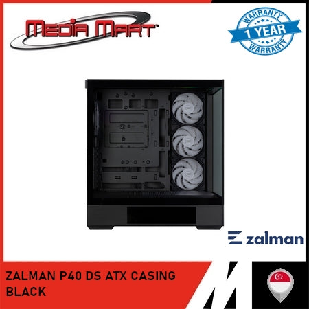 ZALMAN P40 DS ATX CASING BLACK