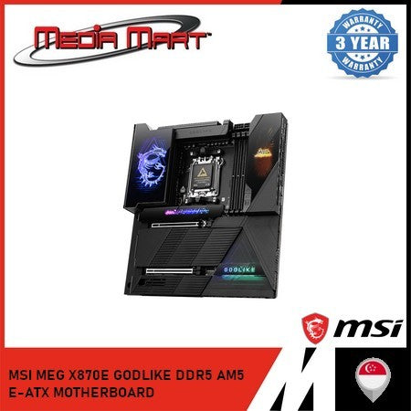 MSI MEG X870E GODLIKE DDR5 AM5 E-ATX MOTHERBOARD