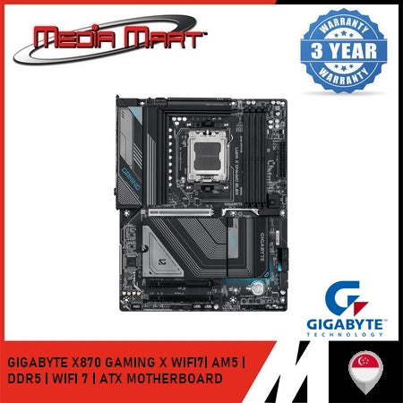GIGABYTE X870 GAMING X WIFI 7 DDR5 AMD AM5 ATX MOTHERBOARD