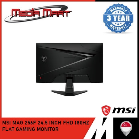 MSI MAG 256F 24.5 INCH FHD 180HZ FLAT GAMING MONITOR