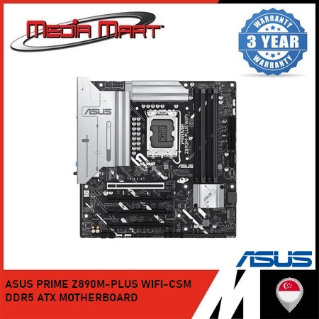 ASUS PRIME Z890M-PLUS WIFI-CSM GAMING MOTHERBOARD