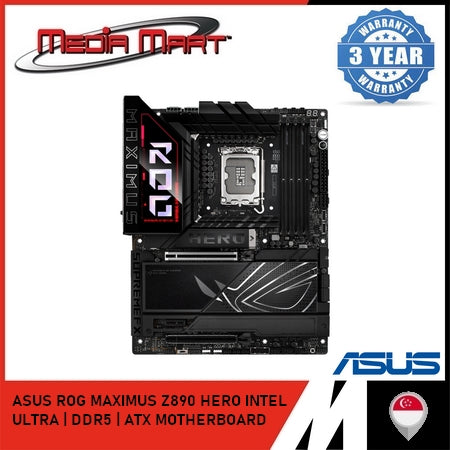ASUS ROG MAXIMUS Z890 HERO | INTEL LGA 1851 | DDR5 | ATX MOTHERBOARD