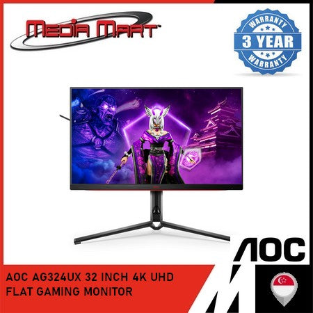 AOC AG324UX 32 INCH 4K UHD FLAT GAMING MONITOR