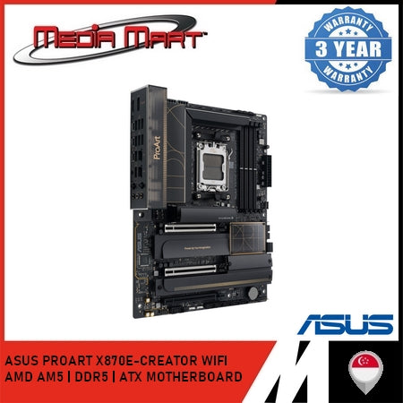 ASUS PROART X870E-CREATOR WIFI AMD AM5 | DDR5 | ATX MOTHERBOARD