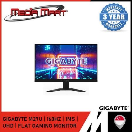 GIGABYTE M27U | 160HZ | 1MS | UHD | FLAT GAMING MONITOR