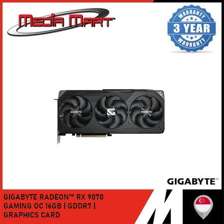 GIGABYTE RADEON™ RX 9070 GAMING OC 16G GRAPHICS CARD