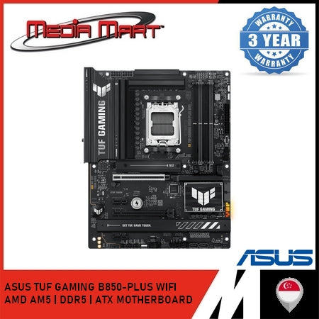 ASUS TUF GAMING B850-PLUS WIFI AMD AM5 | DDR5 | ATX MOTHERBOARD