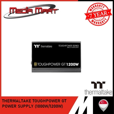 THERMALTAKE TOUGHPOWER GT 80 PLUS GOLD POWER SUPPLY (1000W/1200W)