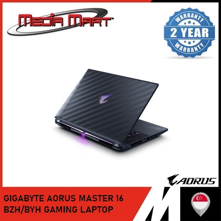 GIGABYTE AORUS MASTER 16 BZH/BYH GAMING LAPTOP | INTEL ULTRA 9 275HX CPU | RTX 5080/5090 GPU | 32GB RAM | 1TB GEN 4 SSD