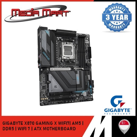 GIGABYTE X870 GAMING X WIFI 7 DDR5 AMD AM5 ATX MOTHERBOARD