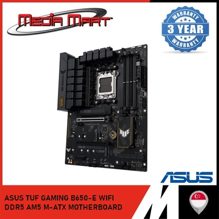 ASUS TUF GAMING B650-E WIFI | AMD AM5 | ATX MOTHERBOARD