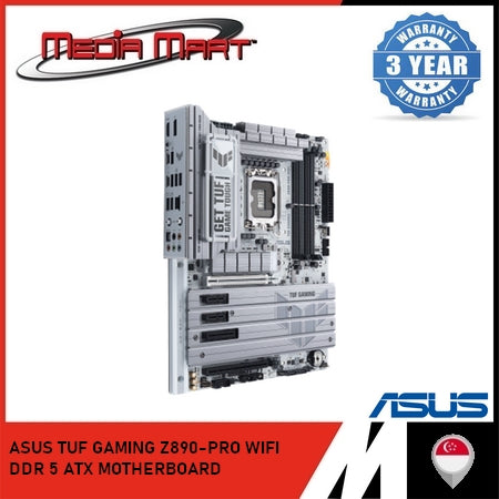 ASUS TUF GAMING Z890 PRO WIFI MOTHERBOARD / SUPPORT - INTEL LGA1851 ULTRA PROCCESOR