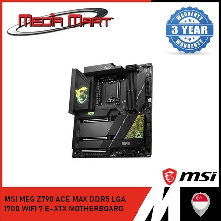MSI MEG Z790 ACE MAX DDR5 LGA 1700 WIFI 7 E-ATX MOTHERBOARD