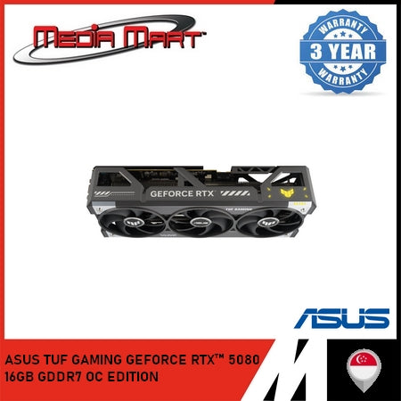 ASUS TUF GAMING GEFORCE RTX 5080 16GB GDDR7 OC EDITION GRAPHIC CARD