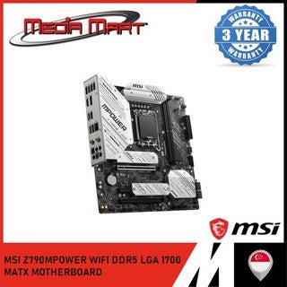 MSI Z790M POWER WIFI DDR5 LGA 1700 M-ATX MOTHERBOARD
