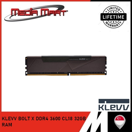 KLEVV BOLT X DDR4 3600 CL18 32GB RAM