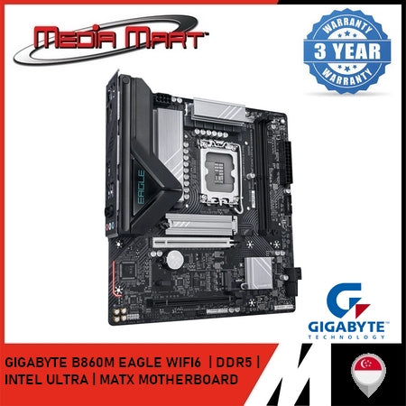 GIGABYTE B860M EAGLE WIFI6 LGA 1851 DDR5 M-ATX MOTHERBOARD