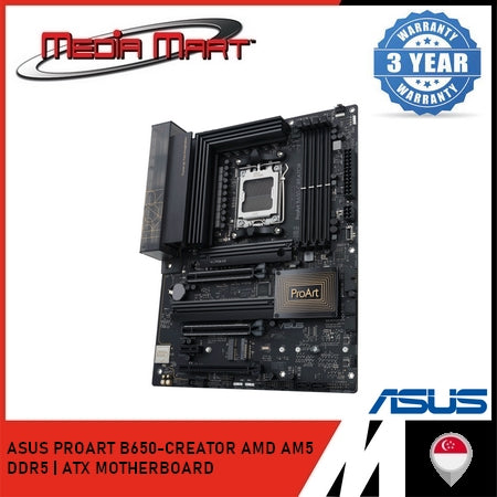 ASUS PROART B650-CREATOR AMD AM5 | DDR5 | ATX MOTHERBOARD